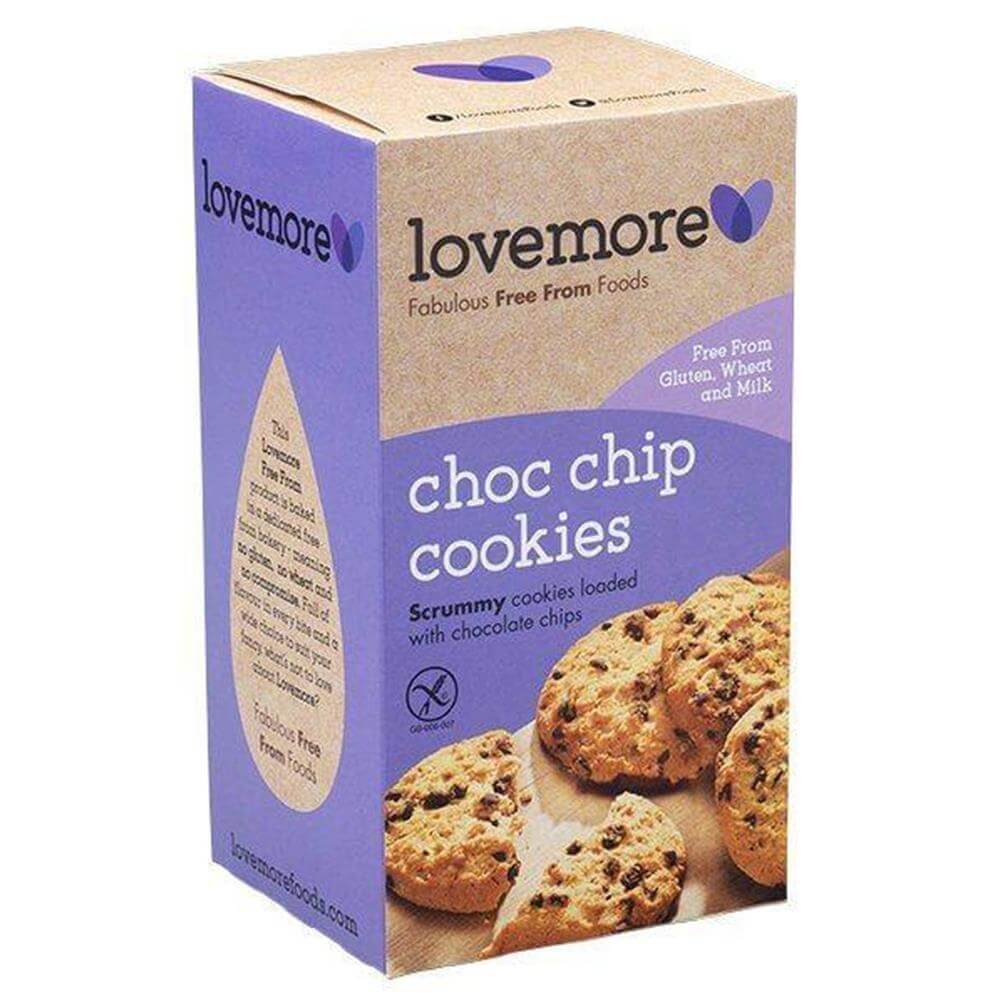 Lovemore Gluten & Dairy Free Choclate Chip Cookies 150g